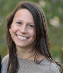 Graduate student Lauren Laifer smiles for a portrait